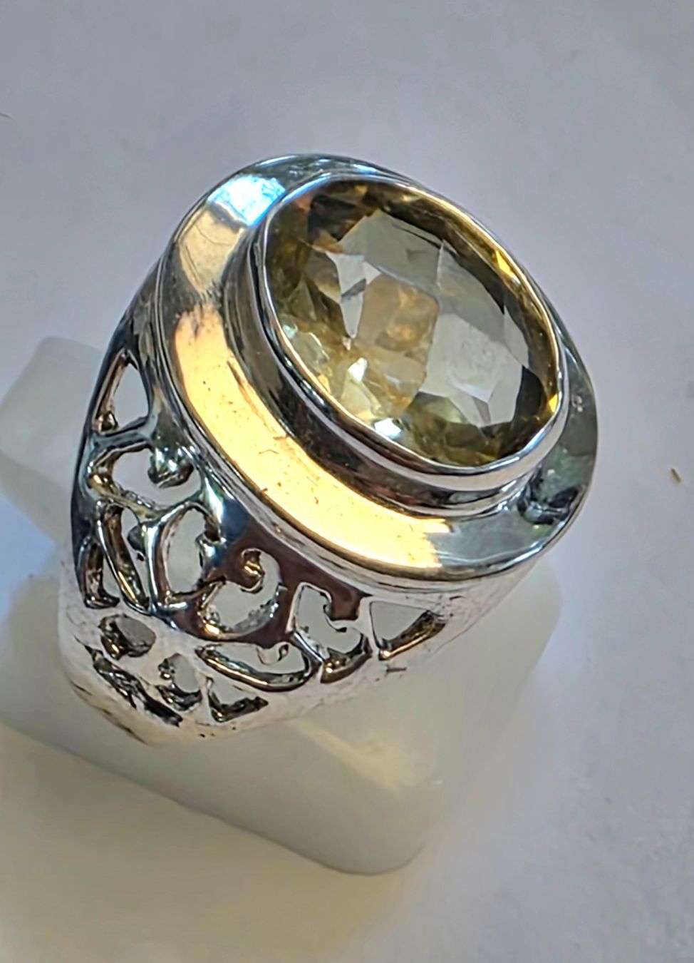 Ringe: Citrin Silber Ring – Neu (gemäss Beschreibung) aus Zürich von Benedikt21 4