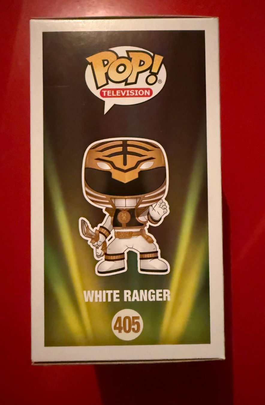 Funko Statuette: Funko Pop! White Ranger – Nuovo e nell'imballaggio originale da Moudon venduto da CollectorGeek 3