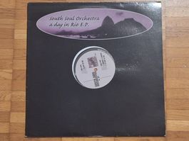 South Soul Orchestra, A Day In Rio EP - 12" Vinyl EP CH 1999