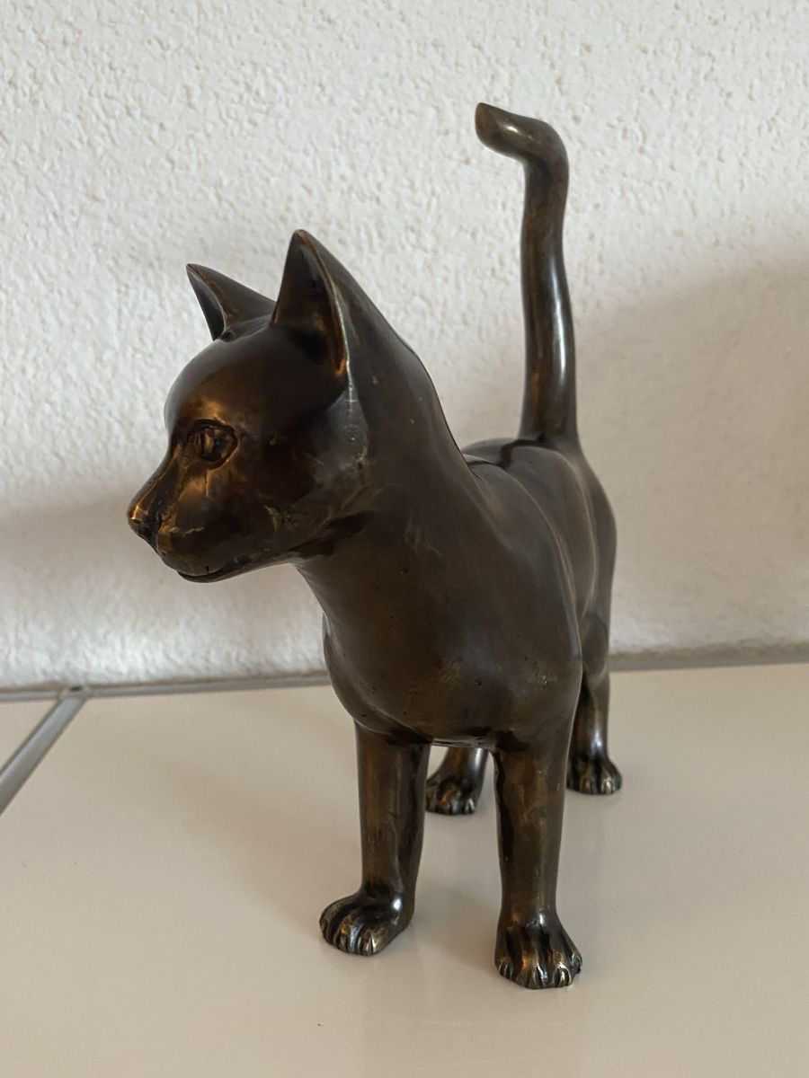 Statuette: Bronze, Katze laufend – Nuovo (secondo la descrizione) da Zürich venduto da eileenchen1 6