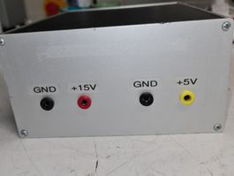 Power Supply 5V und 15V stabilisiert mit Spannungsregler 78X