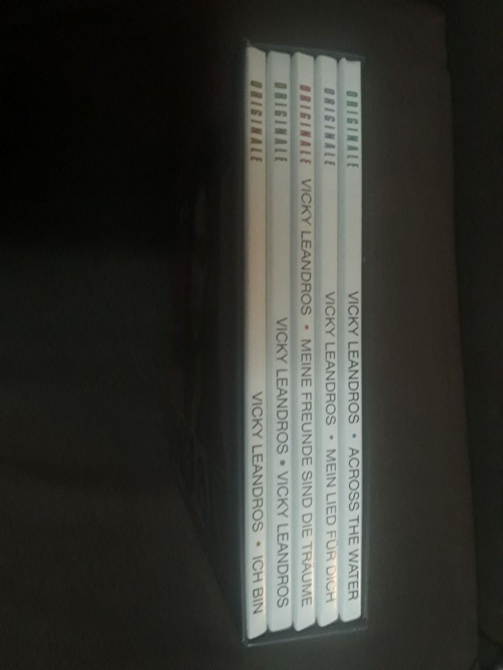 CD: VICKY LEANDROS ORIGINALE Alben 5CD BOX – Nuovo (secondo la descrizione) da Belp venduto da B7L0 1