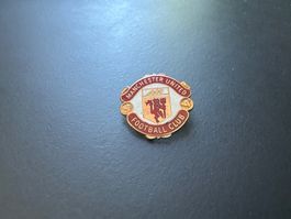 (Ur-)alte Brosche Pin Manchester United Fussball🤩