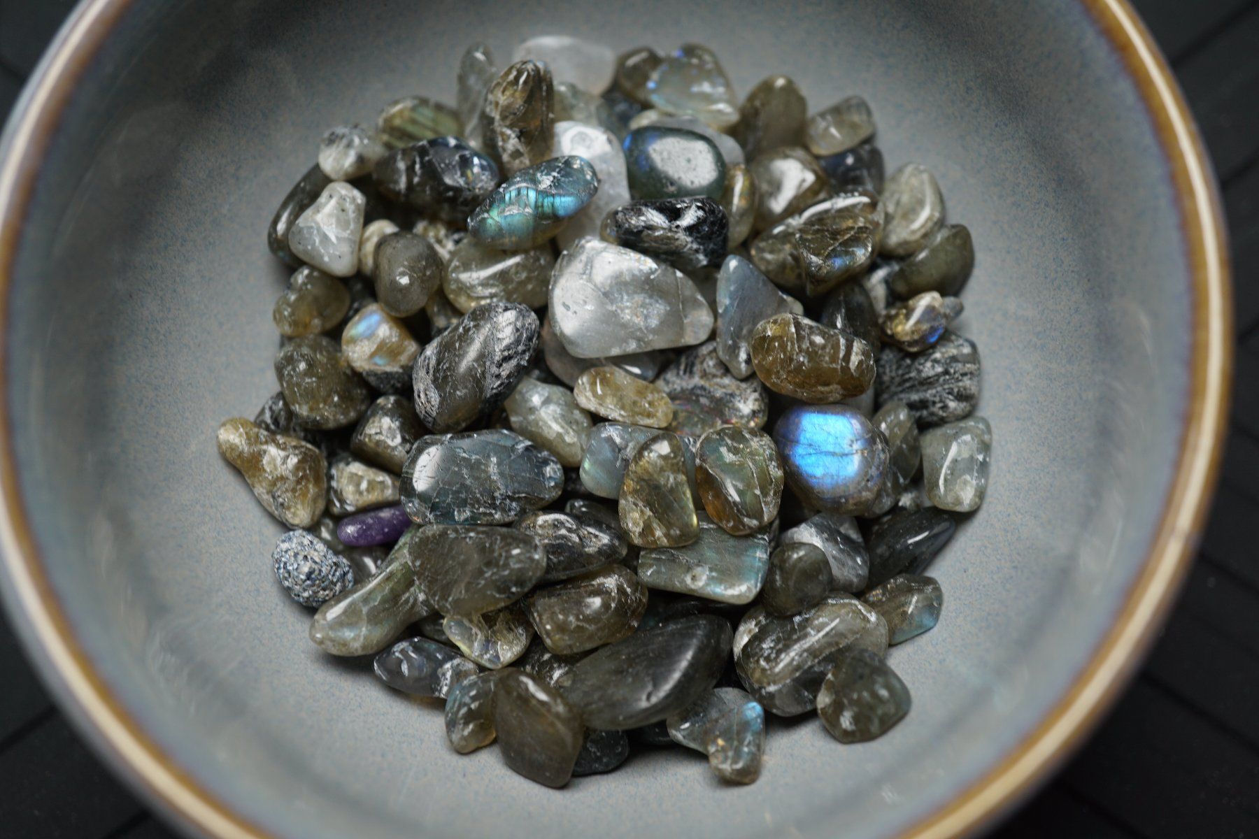 Minerali & Pietre curative: Labradorit Steine Lader 100g pro gebot    TOPSTONE – Nuovo e nell'imballaggio originale da Eschenbach SG venduto da topstone 2