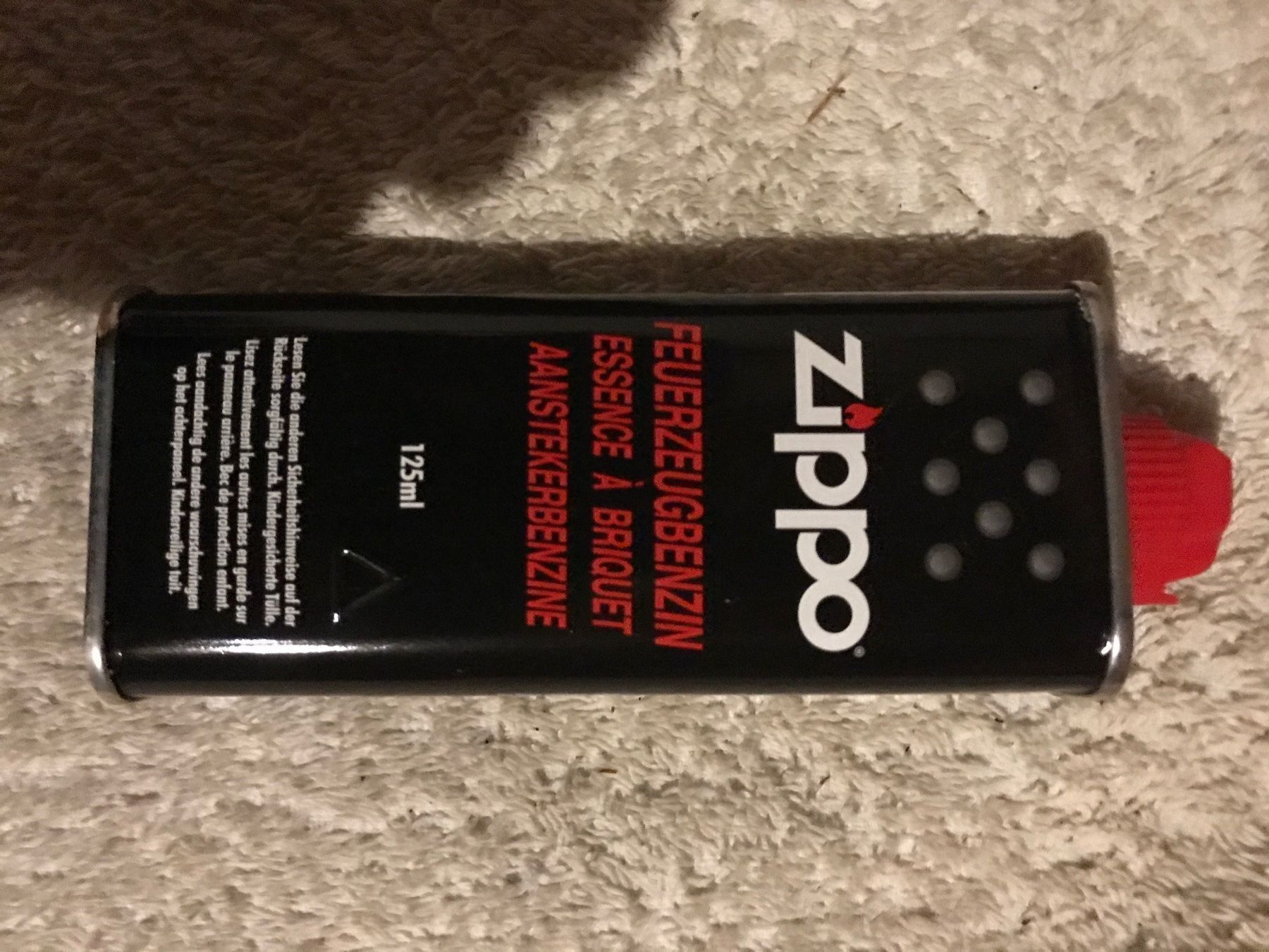 Feuerzeuge: Zippo Feuerzeug Benzin 125ml – Neu und originalverpackt aus Igis von Boby8