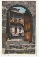 Kanton Tessin: Gasse der Stadt Lugano 03.10.1924