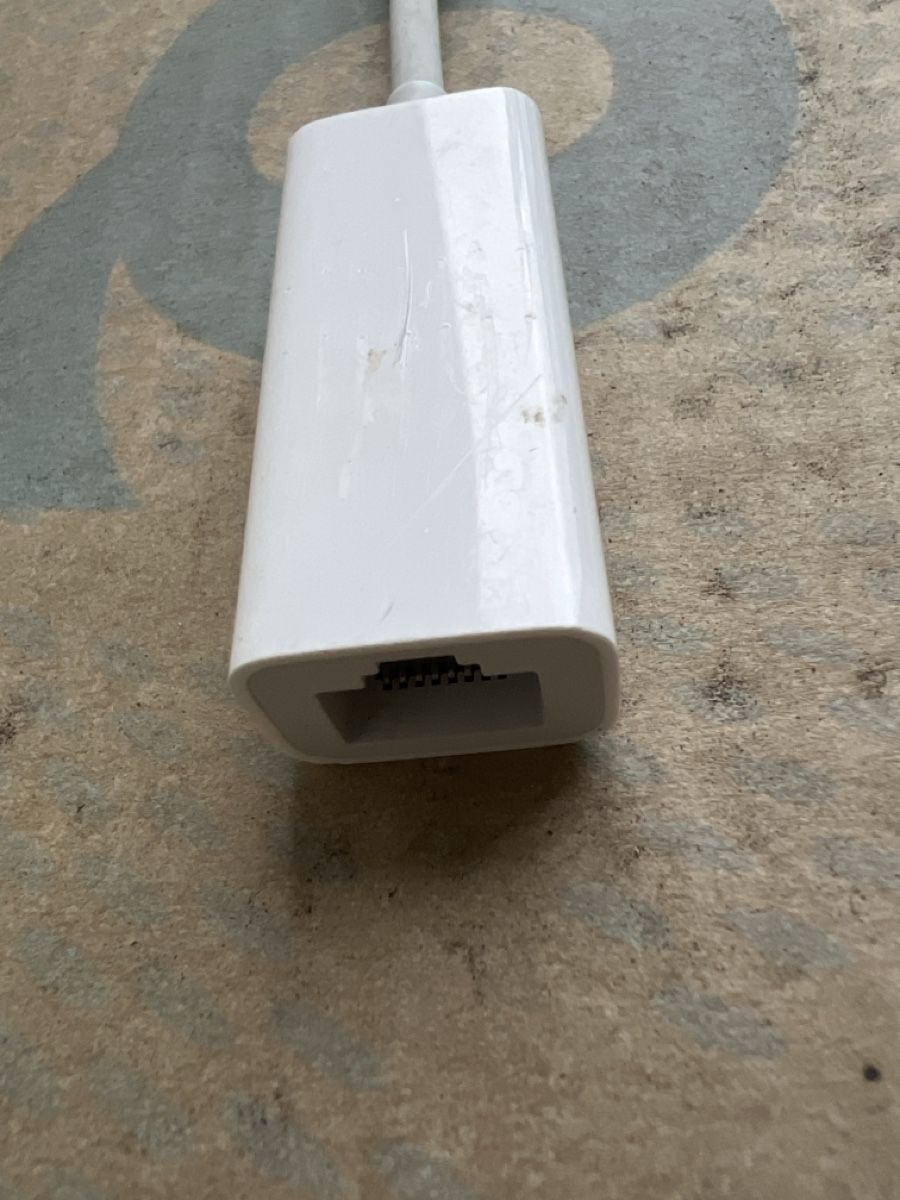 Unità & Adattatore: Apple Thunderbolt to Gigabit Ethernet Adapter white – Usato da Mülligen venduto da vagos85 1