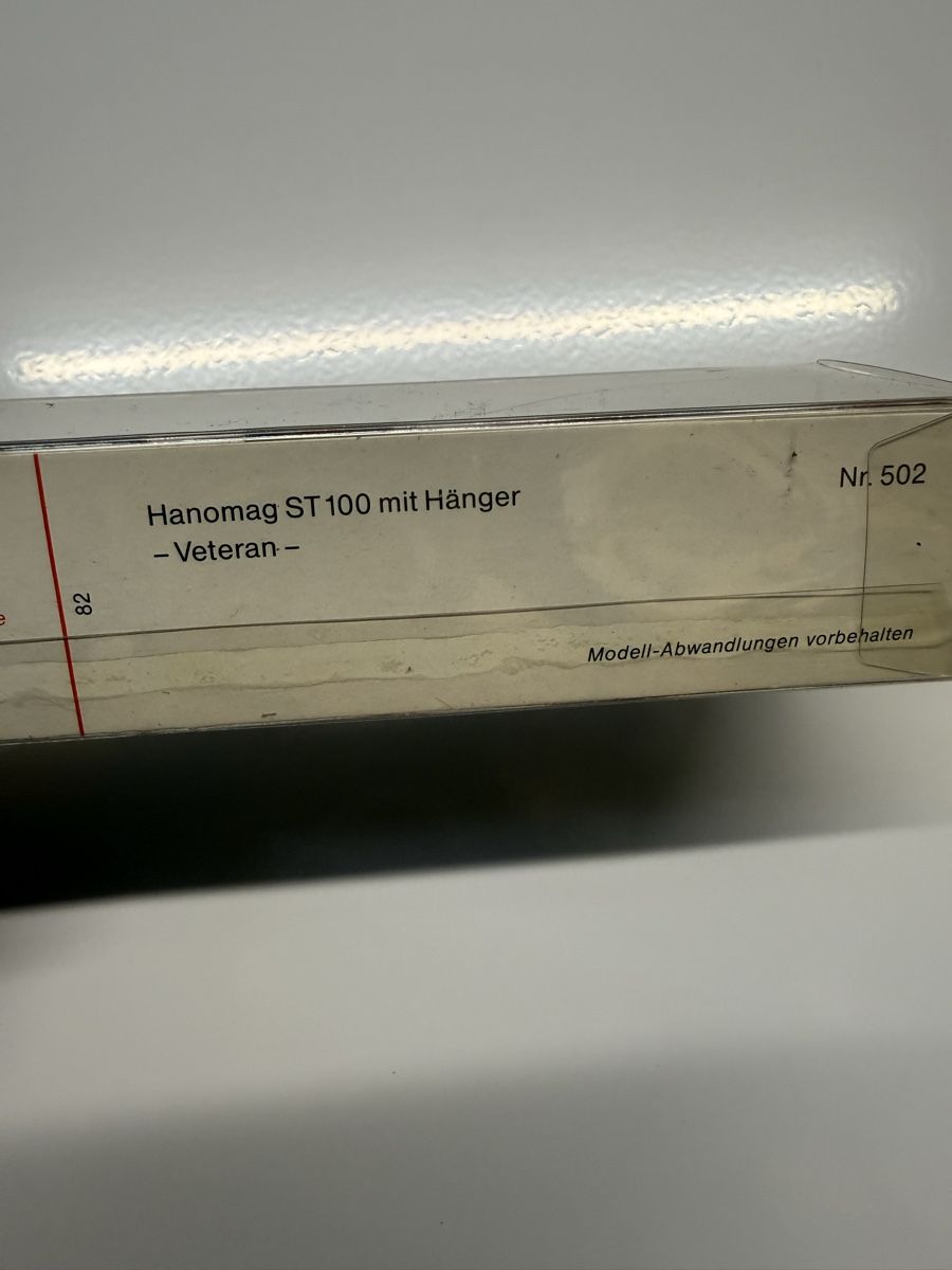 Hanomag Modellini d'auto: Hanomag ST 100 Veteran mit Hänger – Usato da Russikon venduto da Danielr5310 4