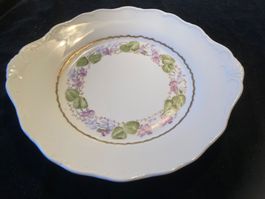Langenthal - Platte ( Teller ) mit Veilchen