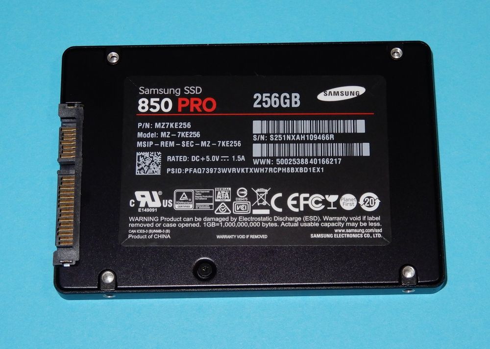 Samsung SSD 850 PRO 256 GB (Gebraucht) in Bern für CHF 23 – mit ...