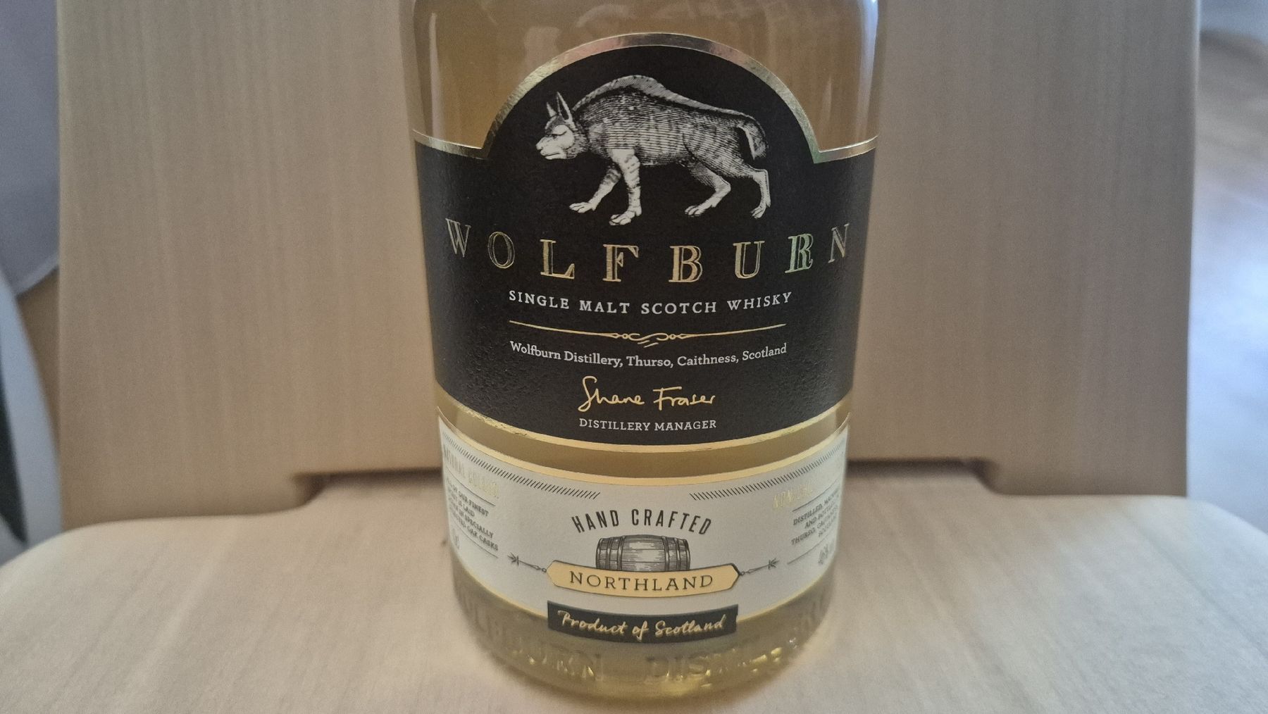 Wolfburn Spirituosen: Wolfburn Single Malt Scotch Whisky – Neu und originalverpackt aus Gattikon von Fazender 1