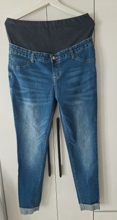 Umstandshose Jeans blau, neu