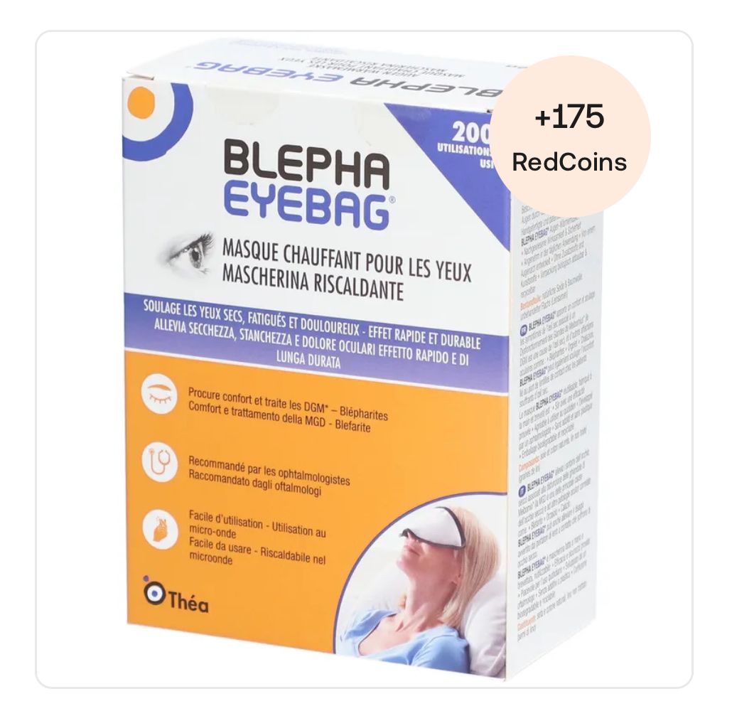 Attrezzature mediche: Blepha Eyebag Wärmemaske Augen – Nuovo e nell'imballaggio originale da Zürich venduto da lilli1990