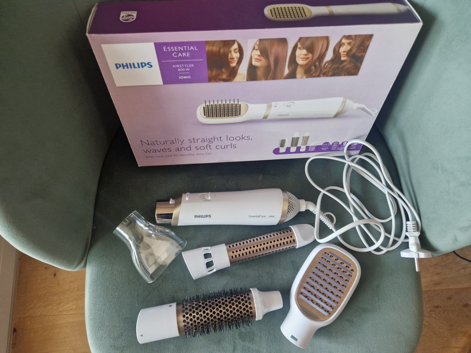 Philips Föhn: Philips Essential Care Airstyler HP8658 – Neu und originalverpackt aus Emmen von GrabandGo 1