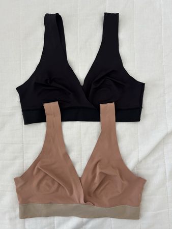 Set of elastic bras size S 
