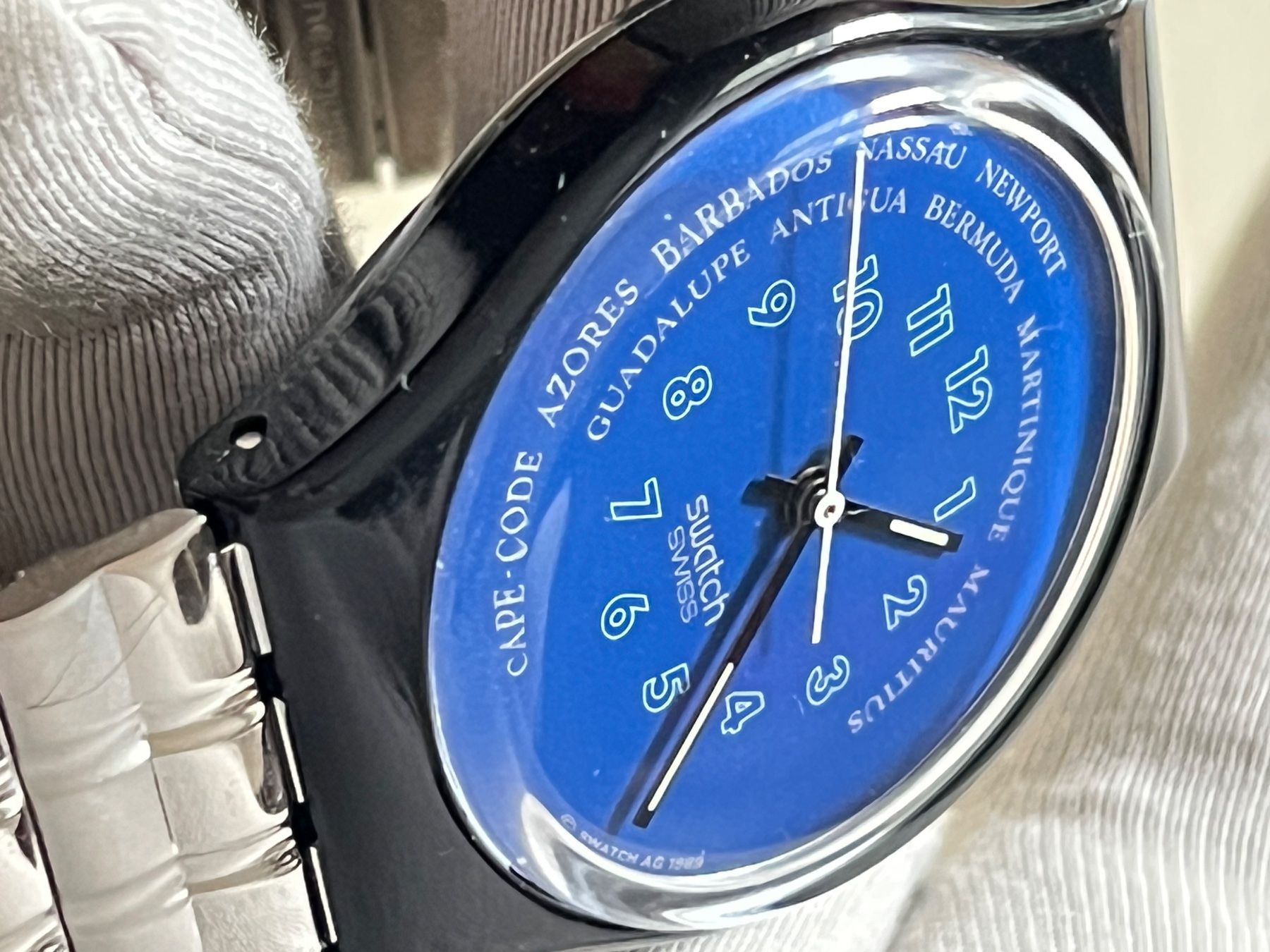 Swatch Orologi: Swatch Uhr - ideales Sommer-Accessoire! – Usato da Grenchen venduto da chththl 6