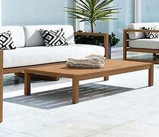 Tisch Lounge Outdoortisch Couchtisch Gartentisch Teaktisch