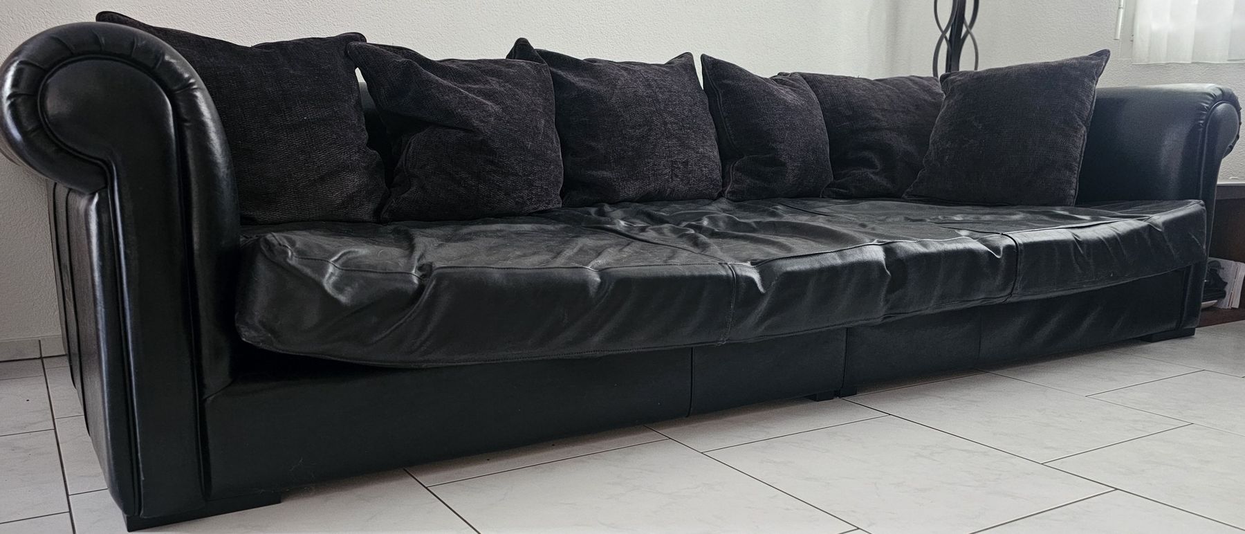 Pfister Sofas: Exklusives Pfister Bigsofa  Echtleder  – Gebraucht aus Niedergösgen von topol14