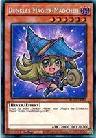 Yugioh Dunkles Magier Mädchen Secret Rare Chibi Style