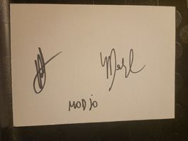 Modjo - handsigniert - persönlich gesammelt
