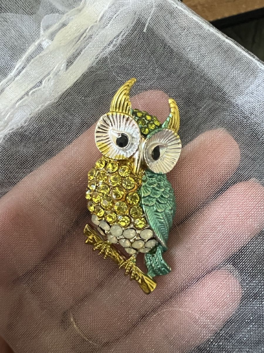 Spille & Fermagli: Broche hibou vintage – Nuovo e nell'imballaggio originale da Ropraz venduto da Angy.ruiz