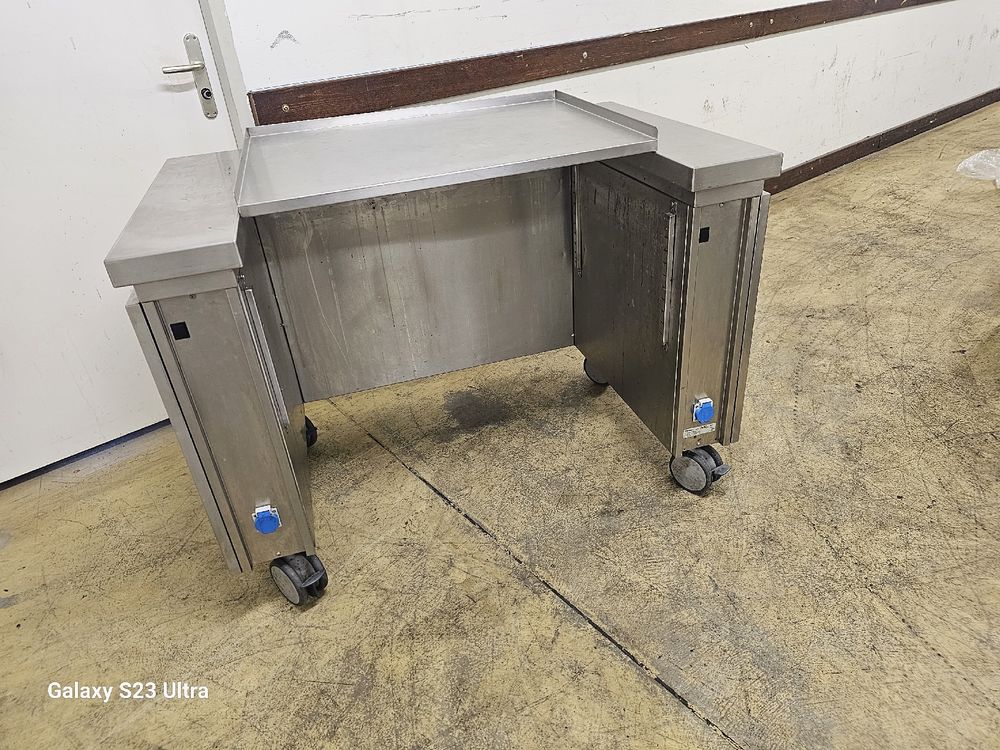 Edelstahl Rollbuffet Servierwagen Rieber Gastro Küche Kaufen auf Ricardo
