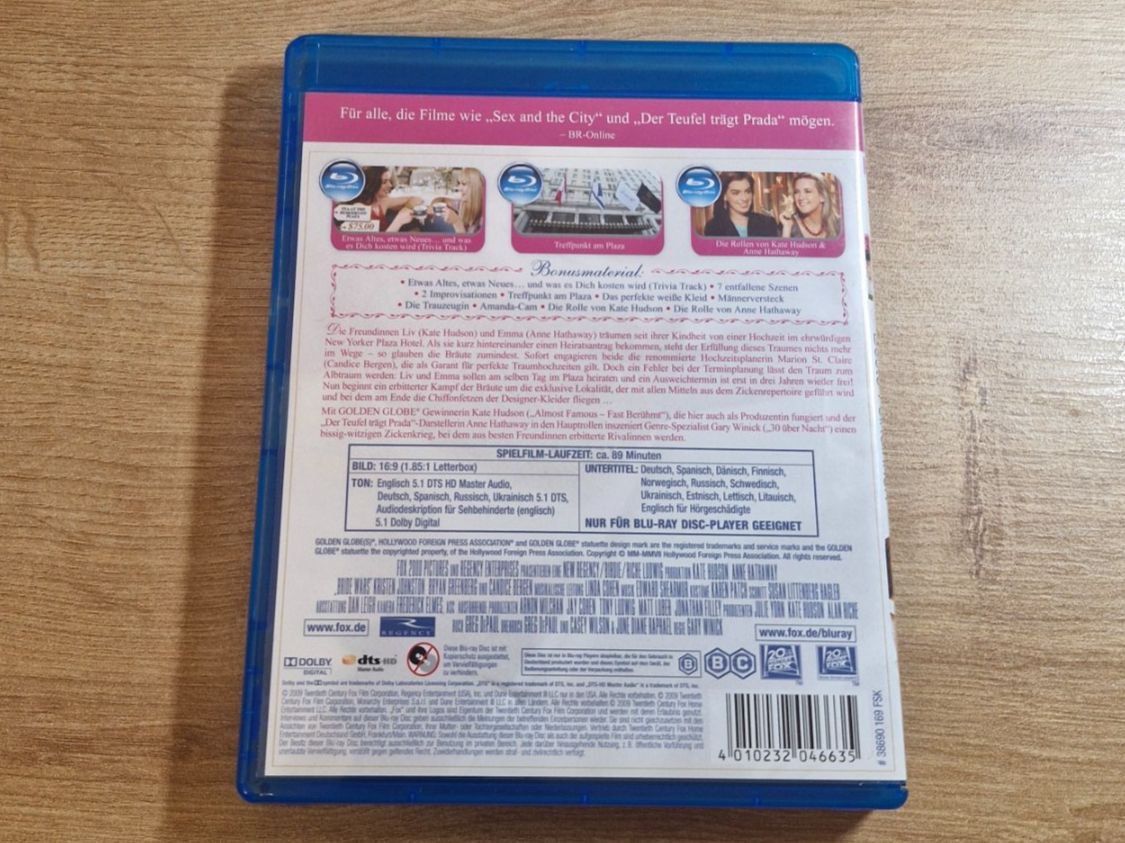 Tutti i DVDs: Bride Wars (2009) RAR Bluray – Usato da Pfungen venduto da Whitie 1