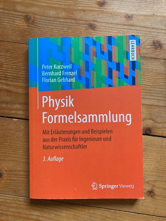 Physik Formelsammlung | Kaufen Auf Ricardo