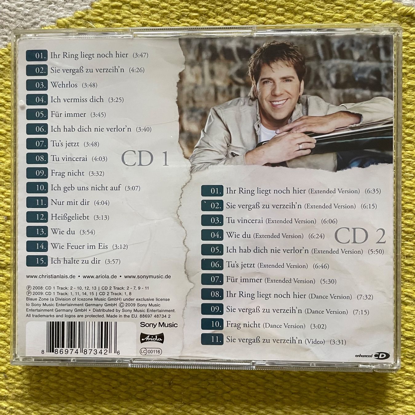 CD: CHRISTIAN LAIS-2CD MEIN WEG – Usato da Rorschacherberg venduto da CD-Roli 1