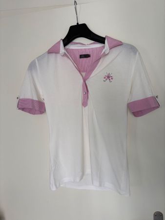 DISMERO Polo shirt - 92% Cotton - Size M