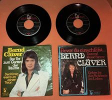 2x Vinyl Singles Schallplatte 7“ / Bernd Clüver Das Tor …