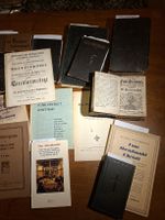 Konvolut, 25 Historische und Theologische Bücher.