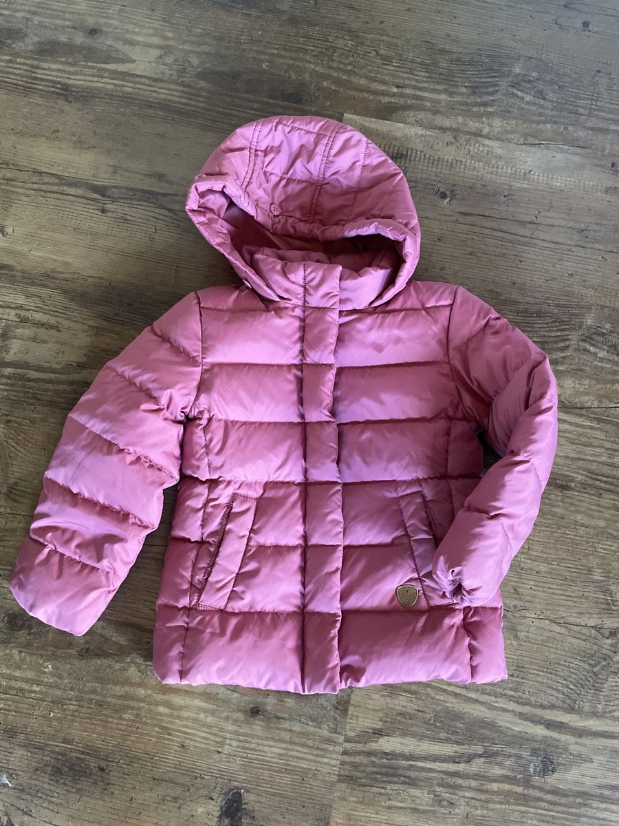 Giacche & Cappotti: Mädchen Daunenjacke Gr. 104 rosa – Usato da Lax venduto da sar_m825 2