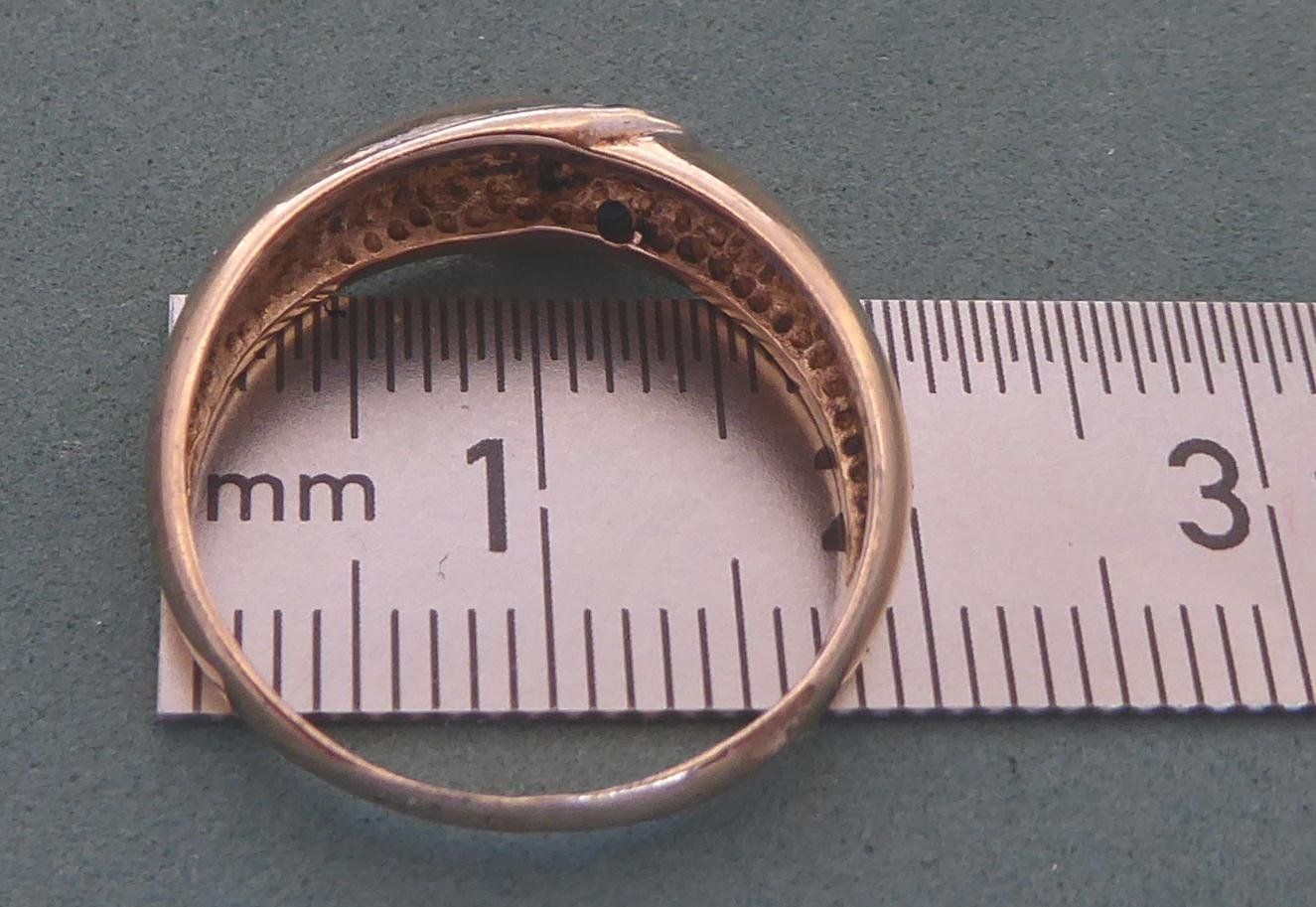 Anelli: Ring 800 Silber mit synthetischen Steinchen vor 1988 – Usato da Muri AG venduto da silvermouse007 2