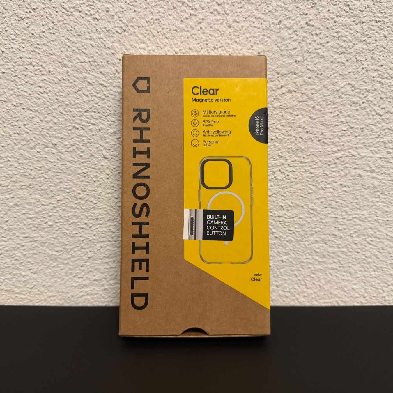 Covers & Schutzfolien: RHINOSHIELD | Clear-Case | iPhone 16 Pro Max – Neu (gemäss Beschreibung) aus Tägerwilen von Skillet