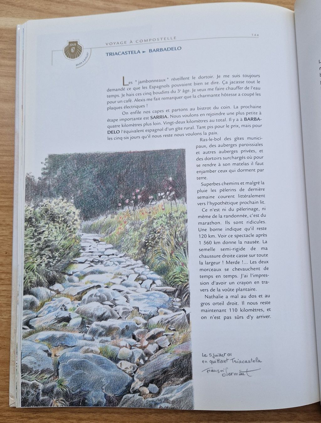 Libri: "Carnets De Saint-Jacques De Compostelle" – Usato da Châtelaine venduto da tifftiff 3