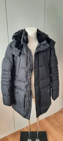 ***TOM TAILOR*** Herren Winterjacke/Parka schwarz Gr. L