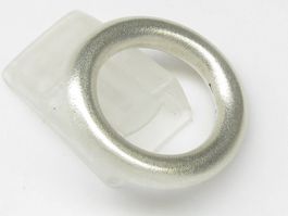 Pneu Ring Silber 925 gebürstet Gr. 53.5