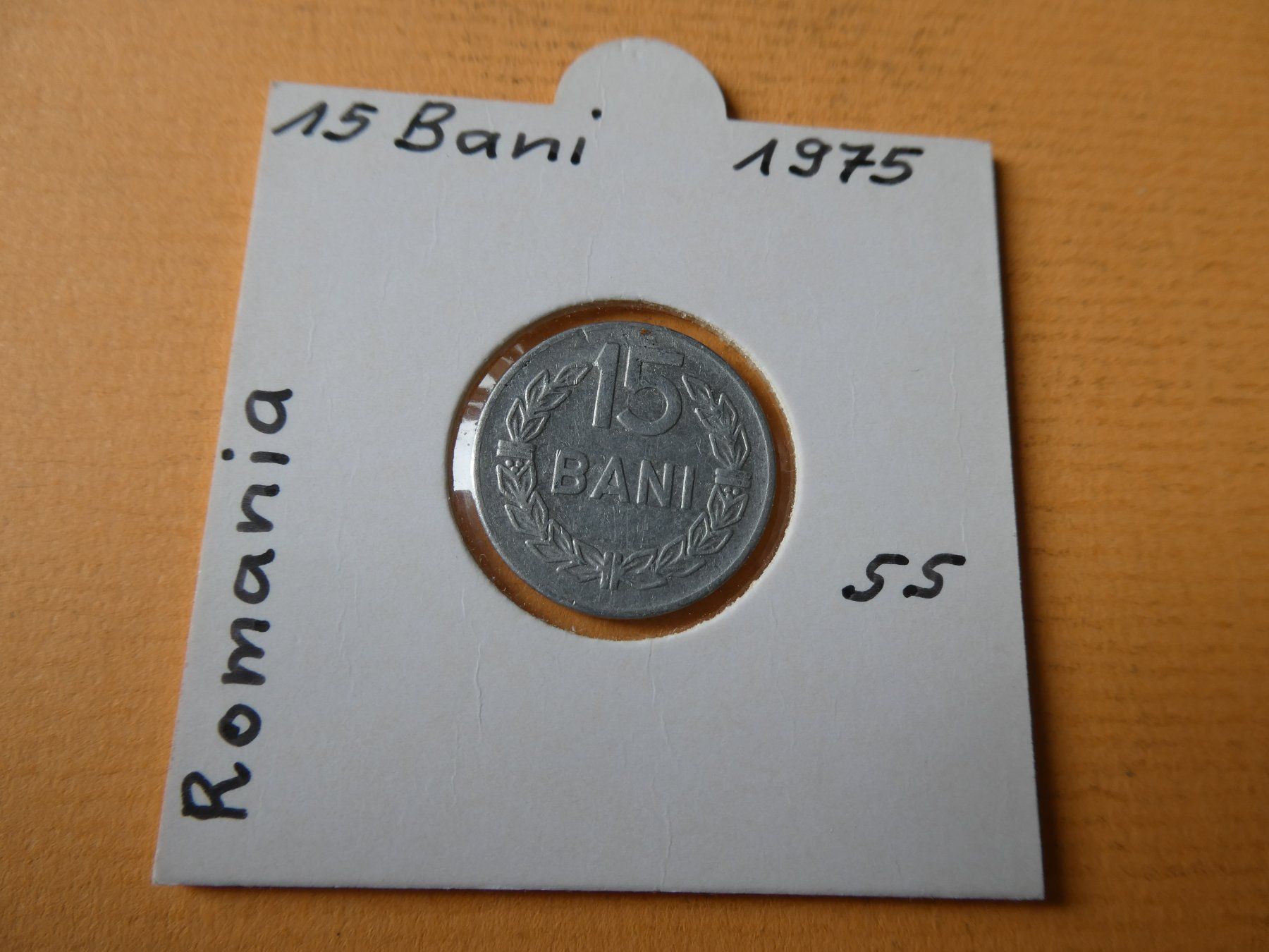 Tutti le monete: Rumänien 1975, 15 Bani – Usato da Hinterforst venduto da Rohusri