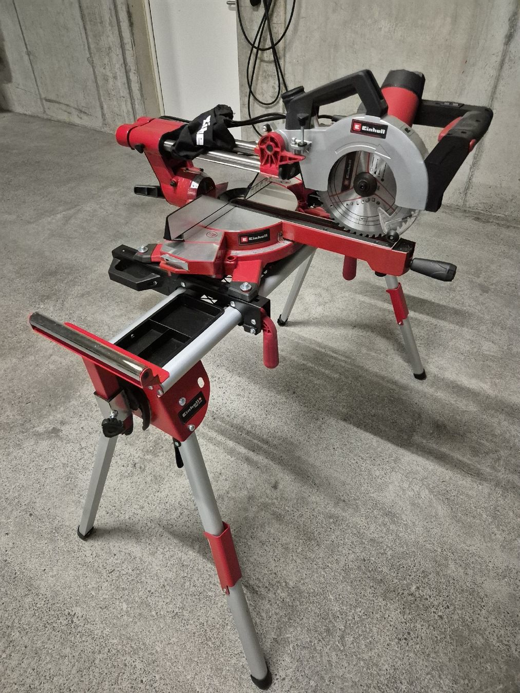 Seghe: Klappsäge Einhell TE-SM 2131 DUAL mit Untergestell komplett – Usato da Krattigen venduto da RetoK82