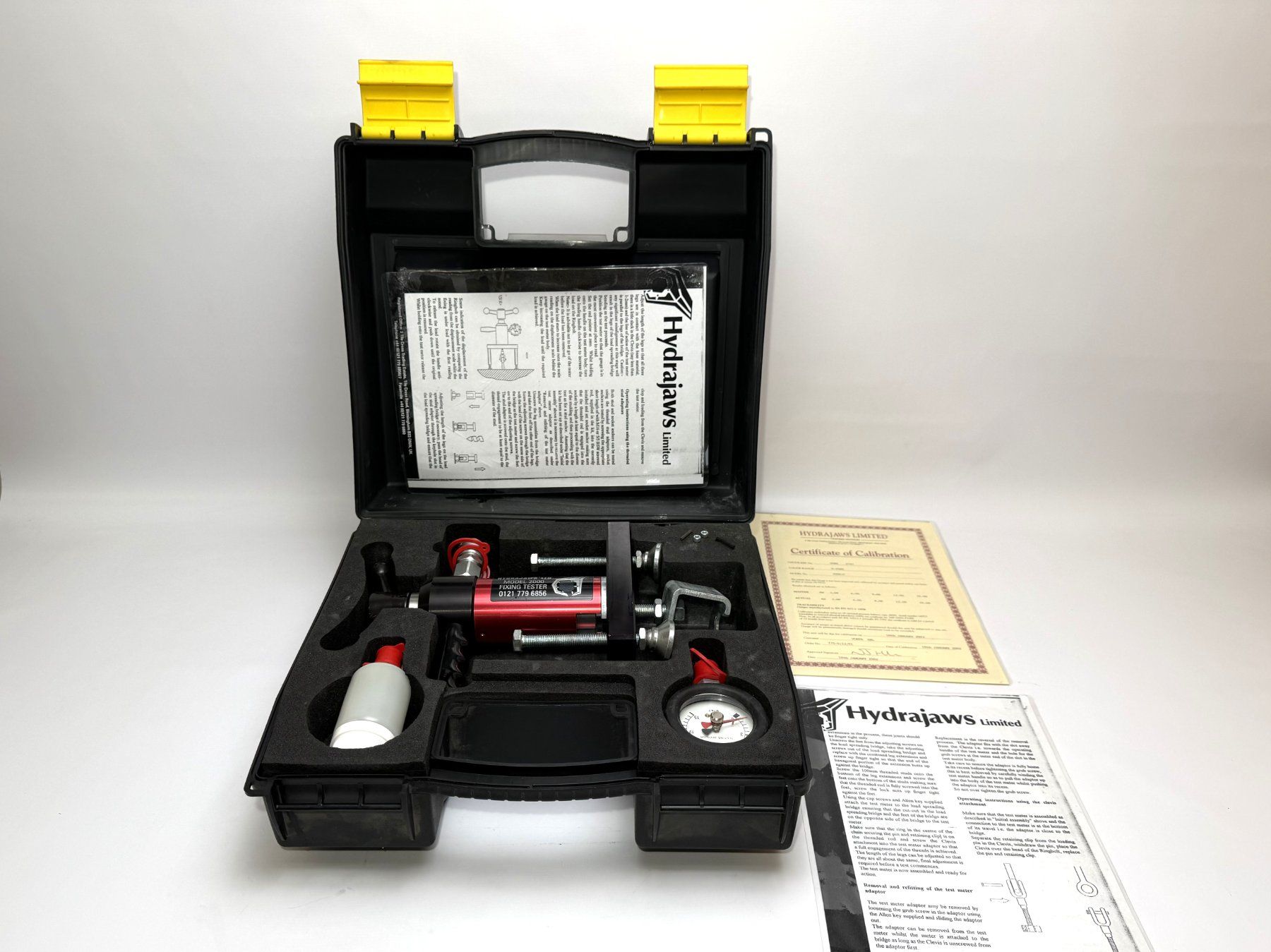 Misurare: Zugprüfgerät analog Ankertester Hydrajaws LTD Fixing Tester – Usato da Boswil venduto da ABLagerBoswil 2