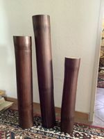 3er SEt Bambuskerze
