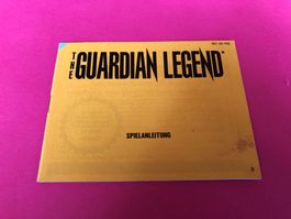 ANLEITUNG FÜR GUARDIAN LEGEND NINTENDO NES