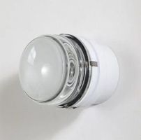 Oluce Fresnel Wand-/Deckenleuchte Metall weiss
