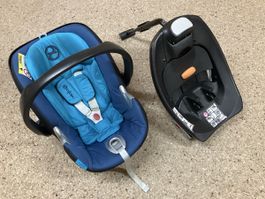 Cybex Aton 5 Babyschale mit Basisstation - Top Zustand!