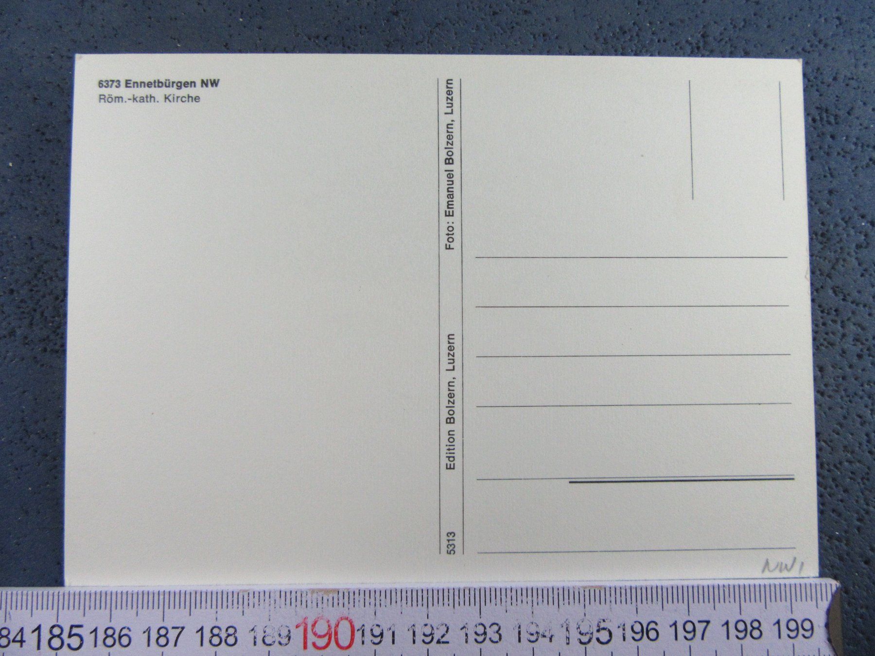 Cartoline postali: ENNETBÜRGEN NW AK ONW – Usato da Ettingen venduto da Hausi4711 1