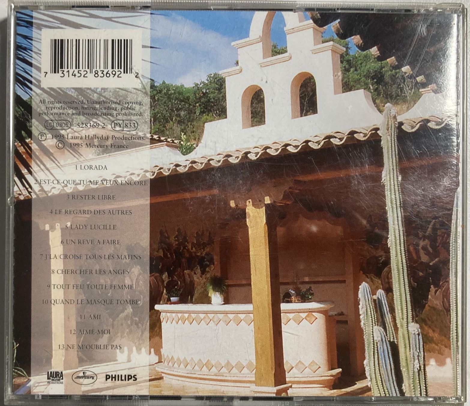 CD: JOHNNY HALLYDAY - LORADA – Usato da Poliez-Pittet venduto da Newtown-Records 1
