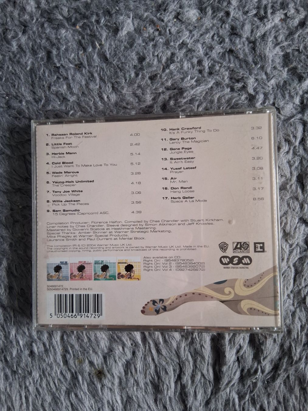 CD: RIGHT ON!  VOL 5       CD – Usato da Wetzikon ZH venduto da Ramones01 1