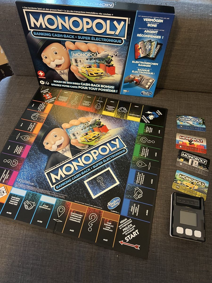 Hasbro Giochi: Monopoly mit Kreditkarten – Nuovo (secondo la descrizione) da Naters venduto da grxnsx 1