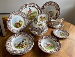 Porzellan Service 70-teilig (NEU) Spode "Woodland+Homeward"
